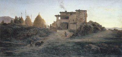 Ländliches Gebiet, 1906 von Modest Urgell